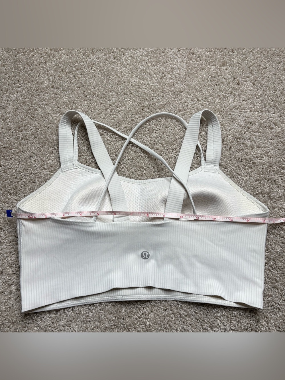 Lululemon Like a Cloud Ribbed Longline Bra *Light Support, B/C Cup - Picture 5 of 5